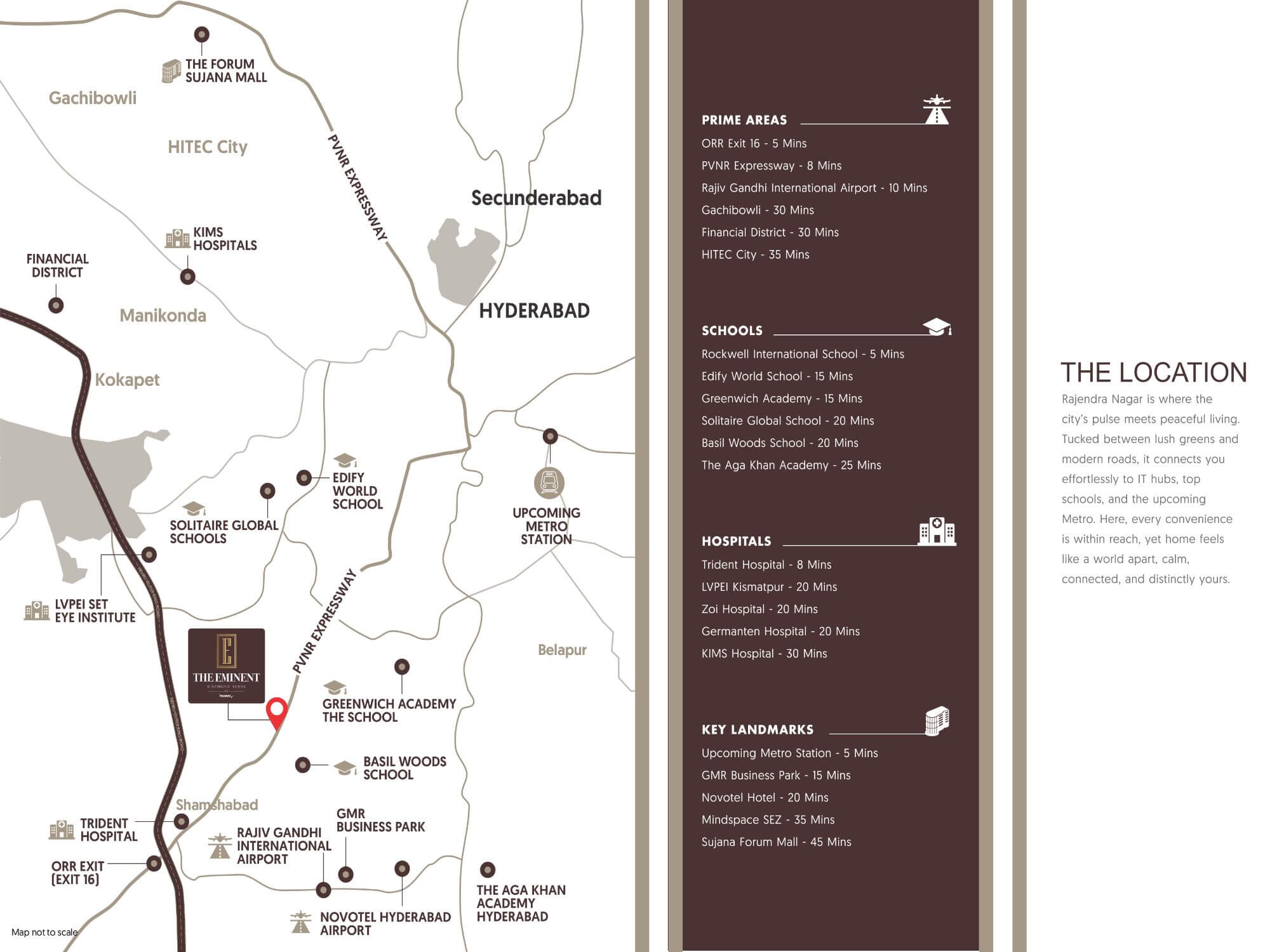 Ramky The Eminent Rajendra Nagar Location Map